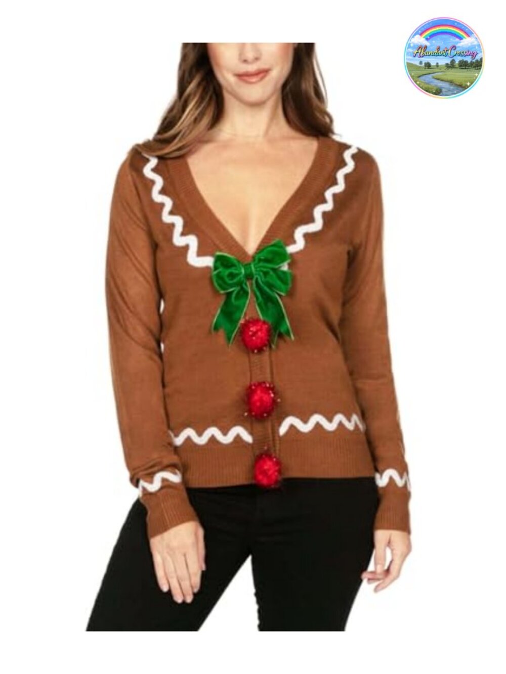 Tipsy Elves Women's Ugly Christmas Cardigan Sweater with Fun Patterns